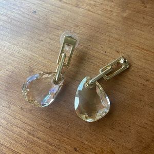 Swarovski Earrings ***selling as is - good for diy project***